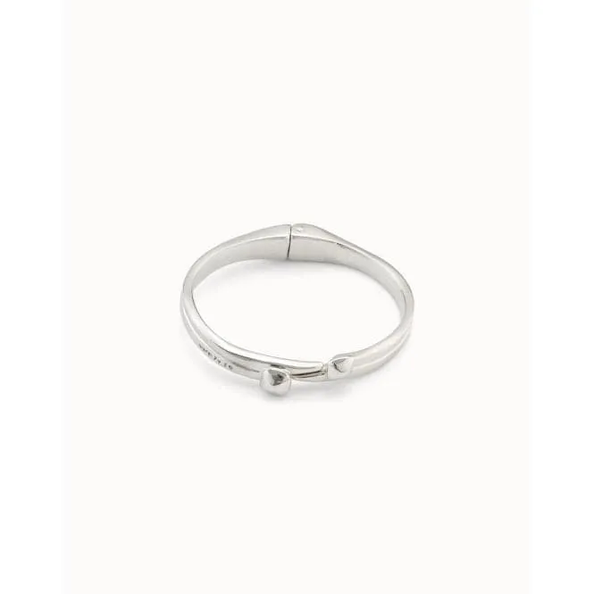 Feelings Silver Metal Bracelet