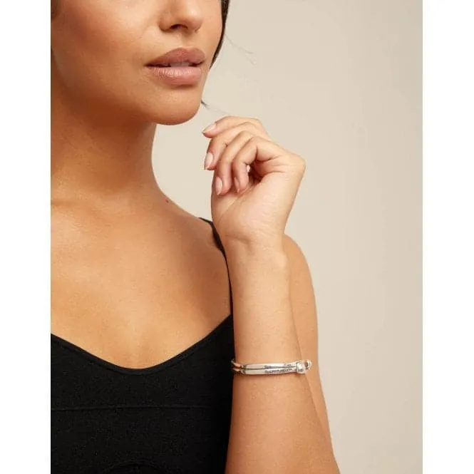Feelings Silver Metal Bracelet