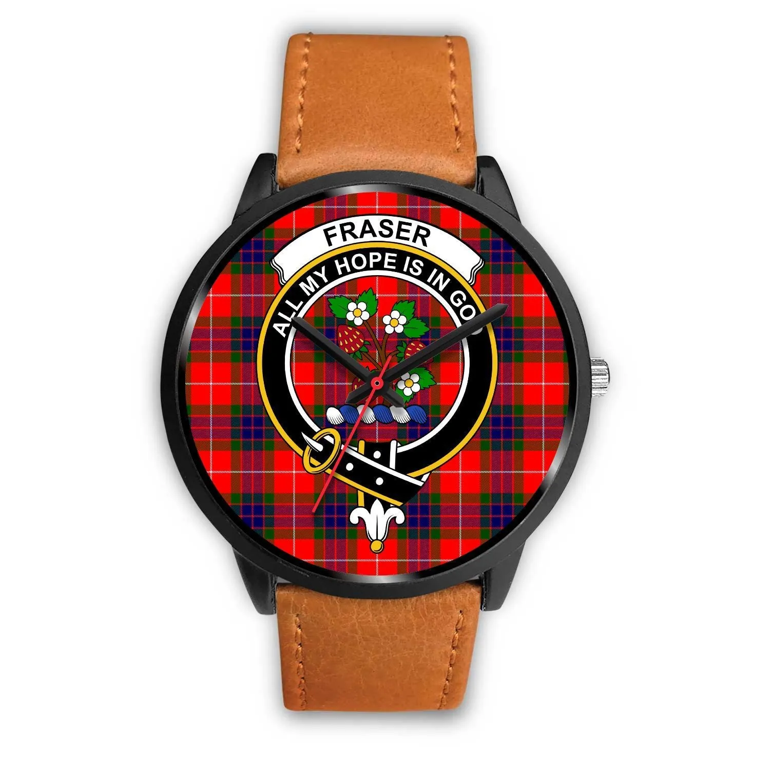 Fraser of Lovat Clan Badge Tartan Black Watch