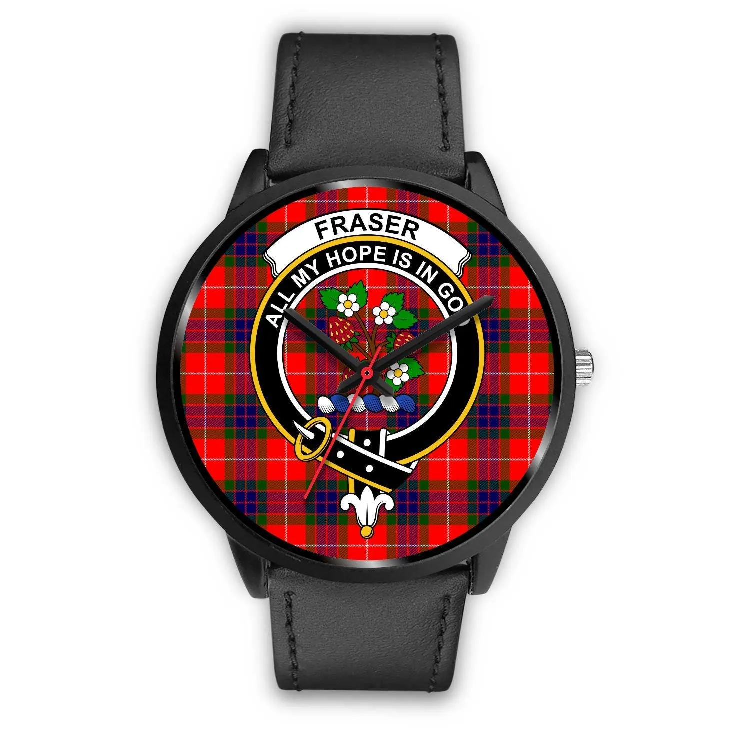 Fraser of Lovat Clan Badge Tartan Black Watch