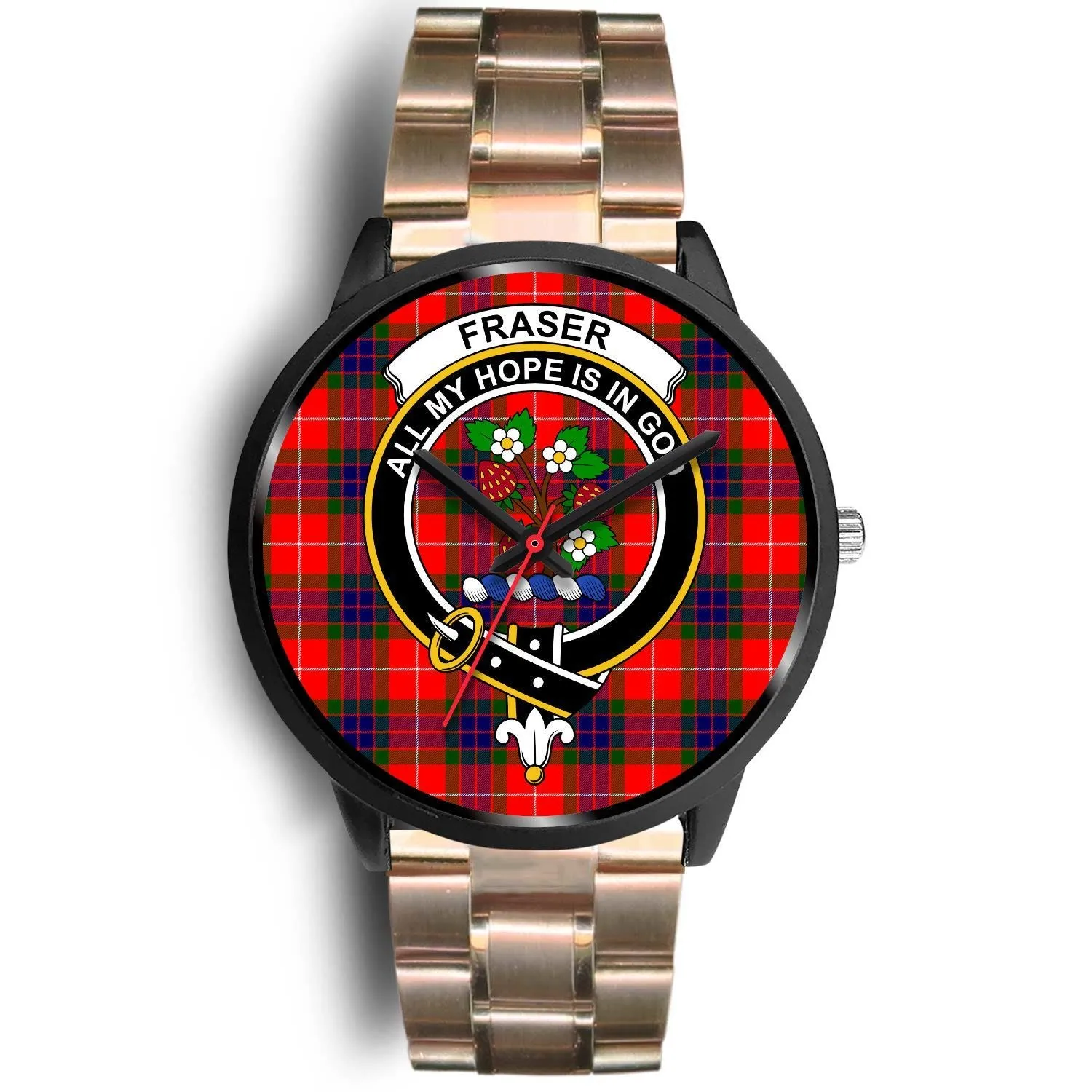 Fraser of Lovat Clan Badge Tartan Black Watch