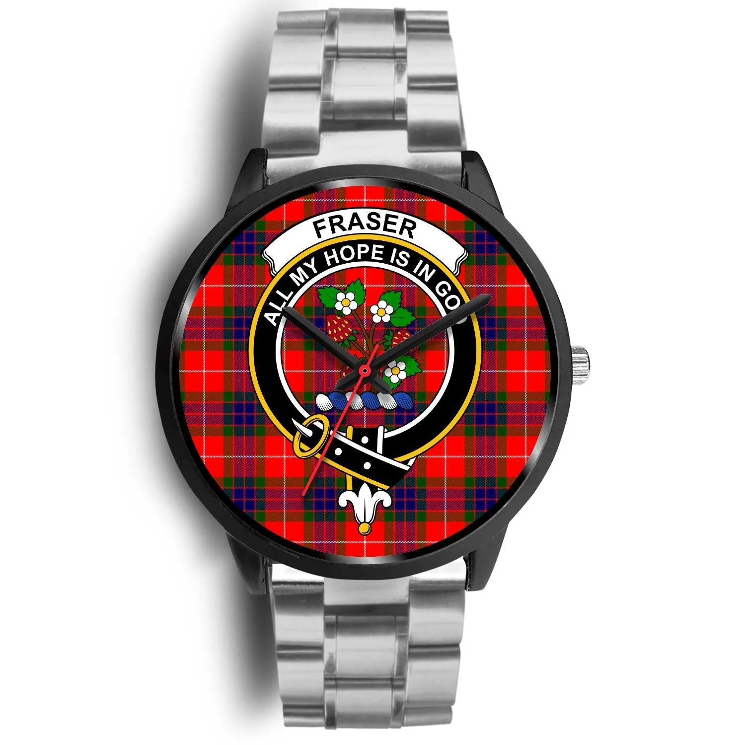 Fraser of Lovat Clan Badge Tartan Black Watch