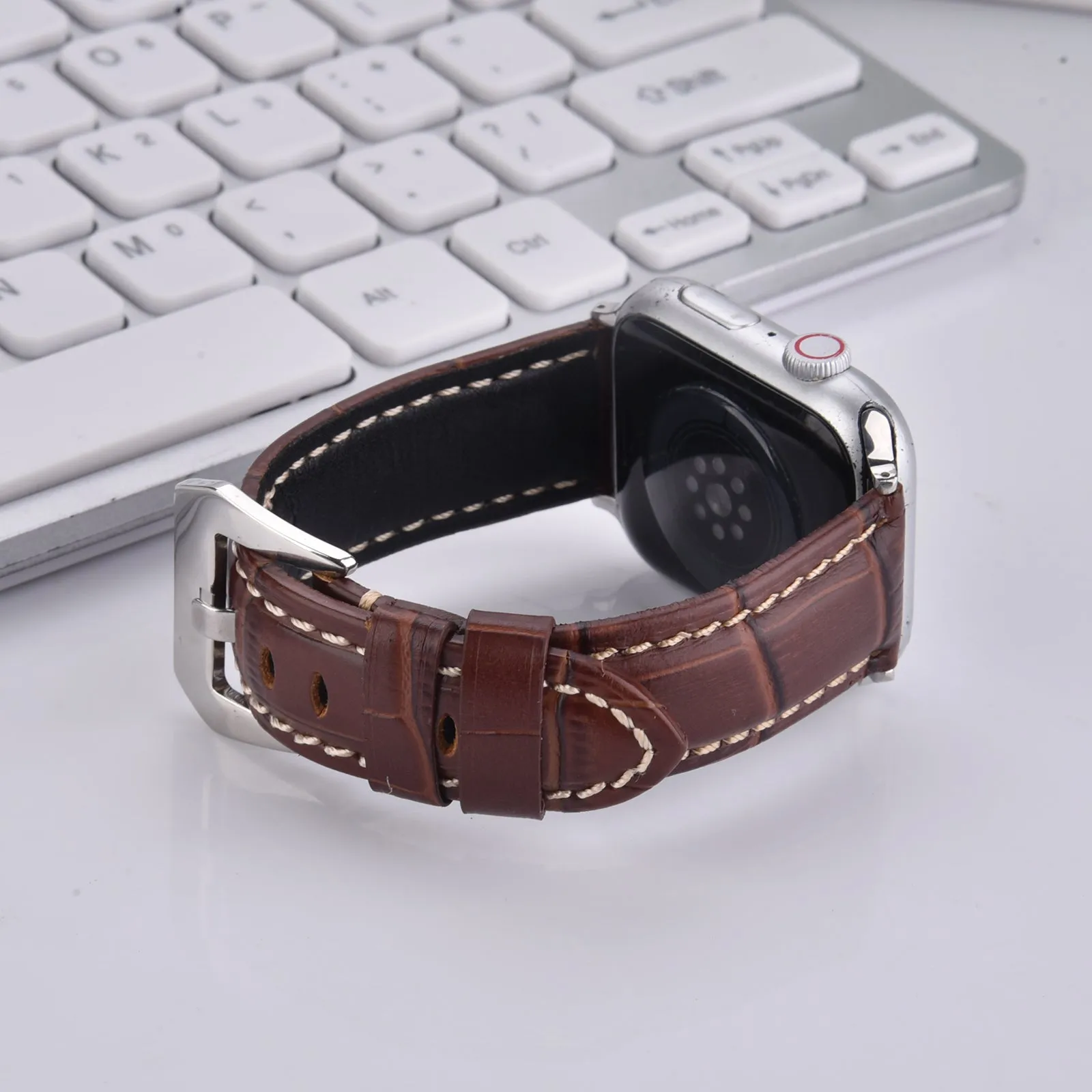 Genuine Leather Band for Apple Watch 49mm-Assorted Colors