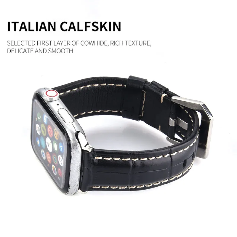 Genuine Leather Band for Apple Watch 49mm-Assorted Colors
