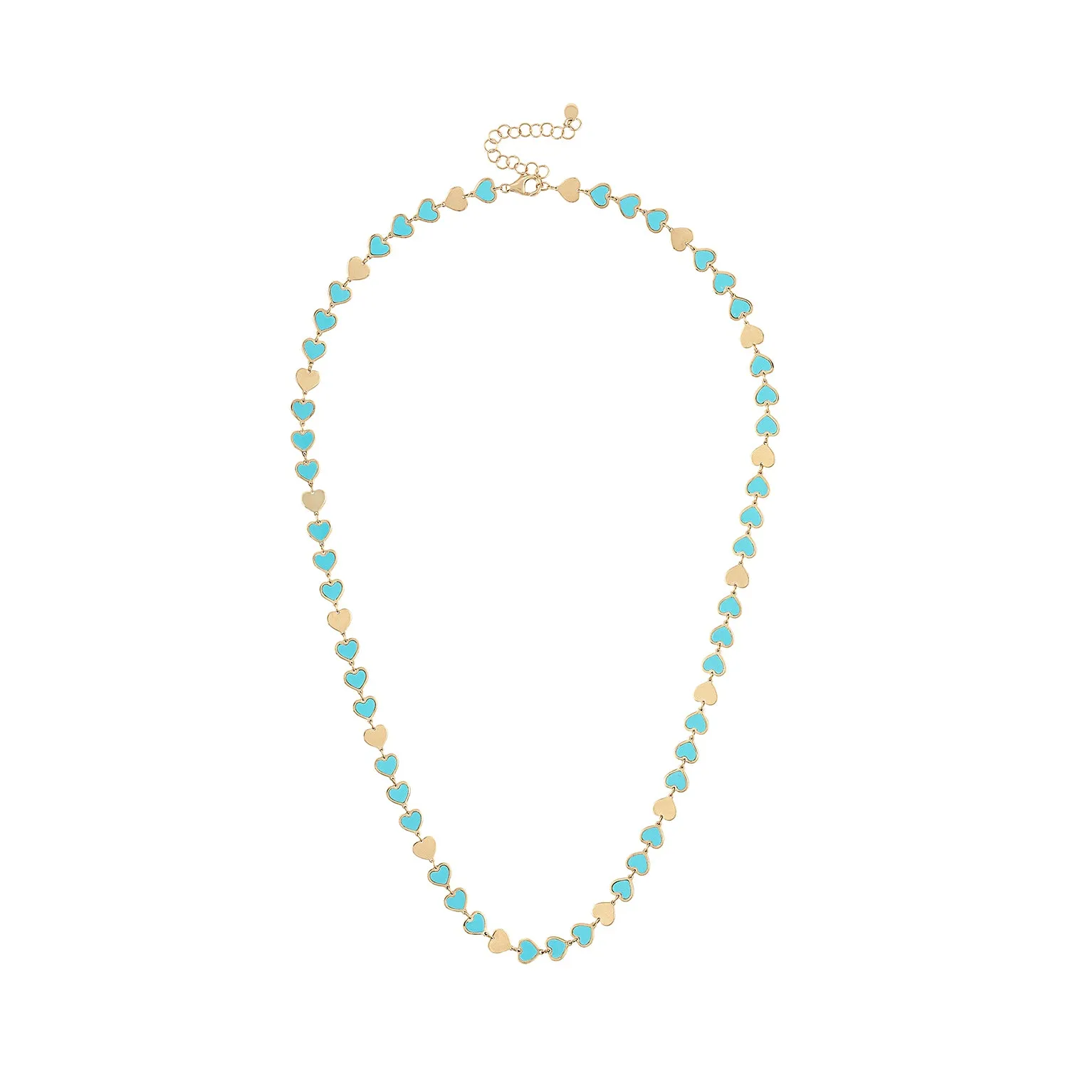 Gold Hearts Necklace