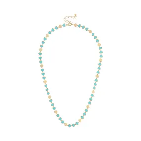 Gold Hearts Necklace