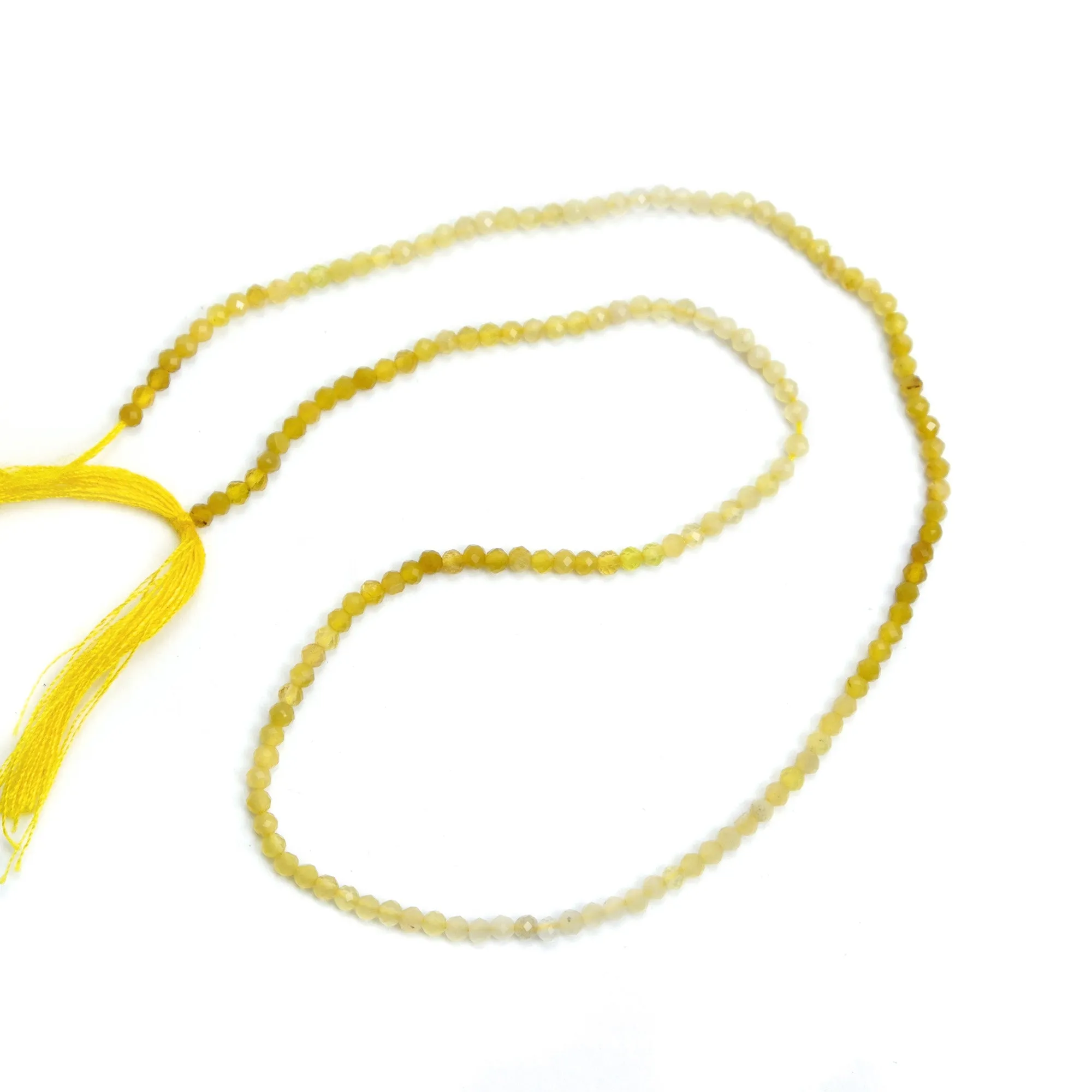 Golden Opal 2.5mm Faceted Rounds