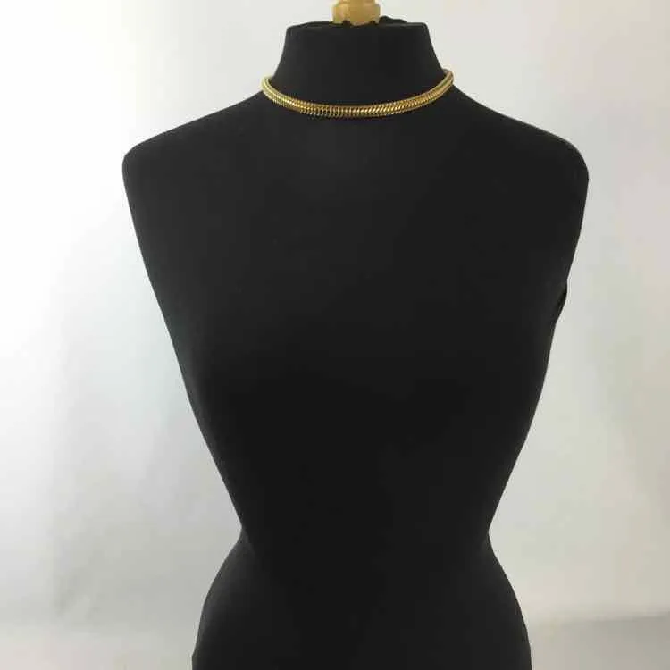 Gold/Silver choker Necklace