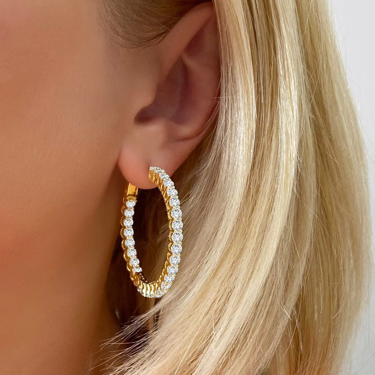 Happy Hour 6 Carat Hoops
