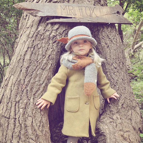 Hats Over Heels Scarf Fox Grey