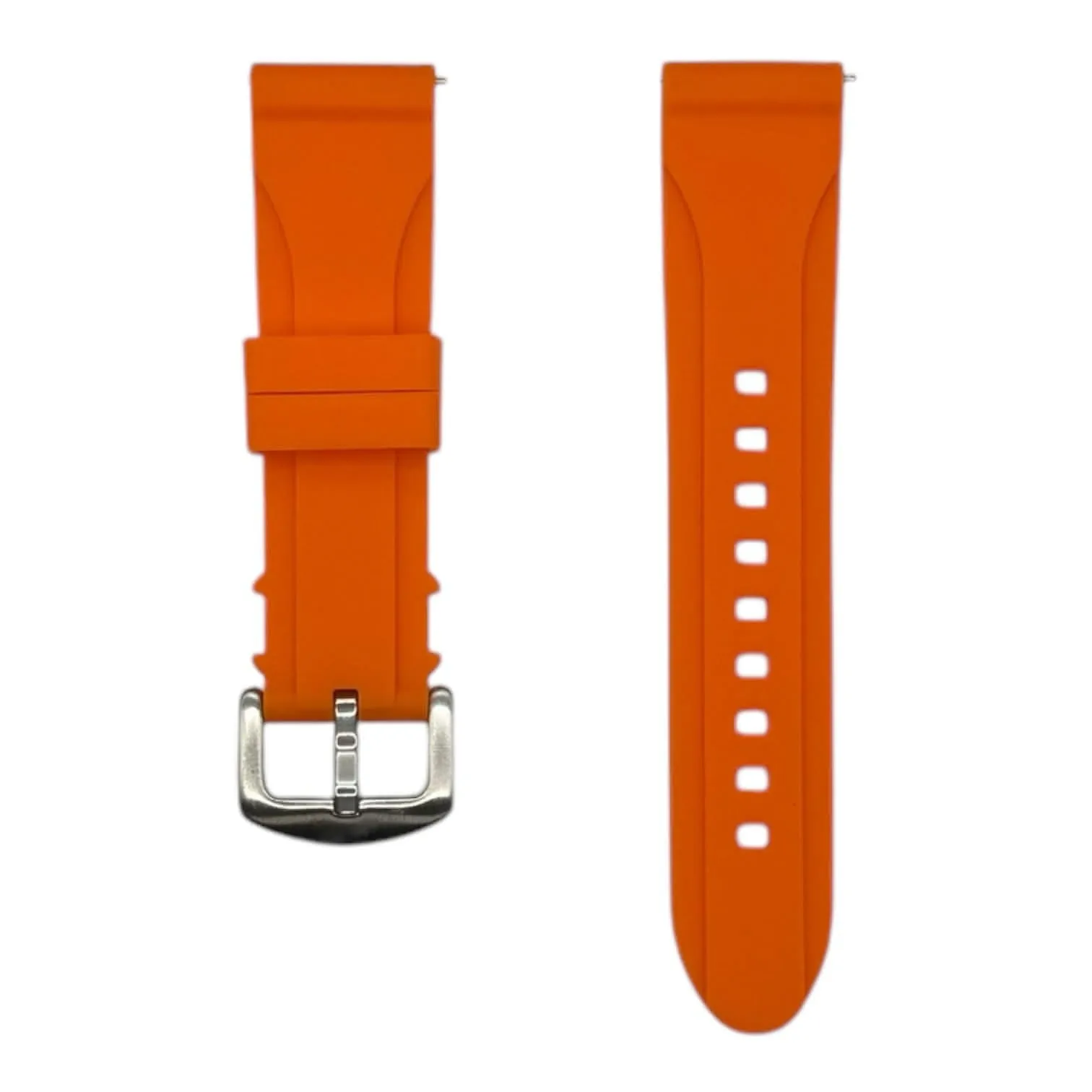 Heritage Elite Premium Silicone Watch Straps with the LG Watch