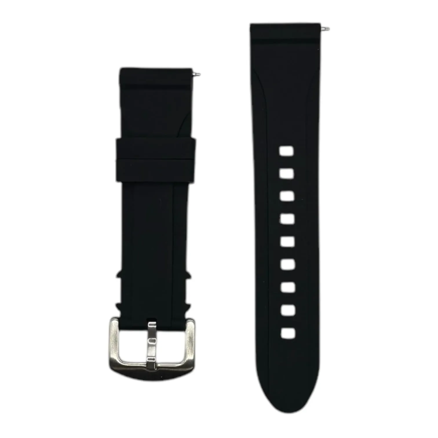 Heritage Elite Premium Silicone Watch Straps with the LG Watch