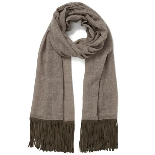 JANE CARR Gaucho Wrap Scarf