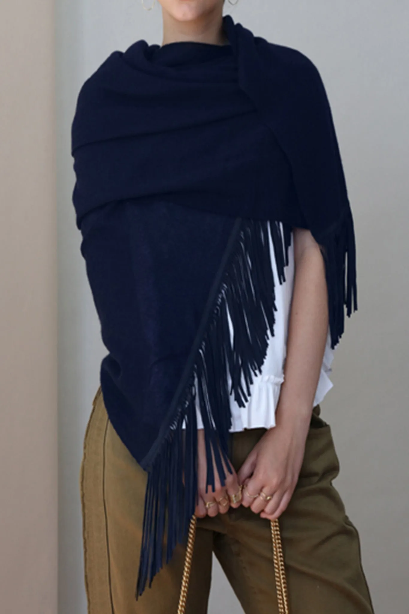 JANE CARR Gaucho Wrap Scarf