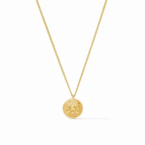 Julie Vos Zodiac Delicate Necklace - Aries
