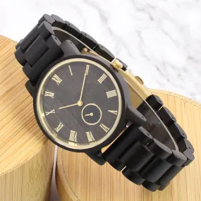 Jupiter Wood Watch | Black Sandalwood