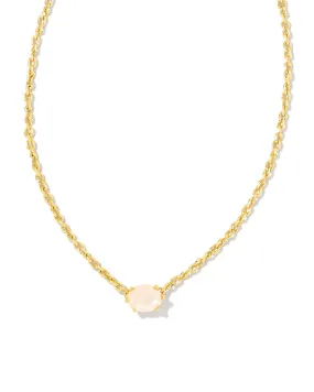 Kendra Scott Cailin Gold Champagne Opal Crystal Necklace