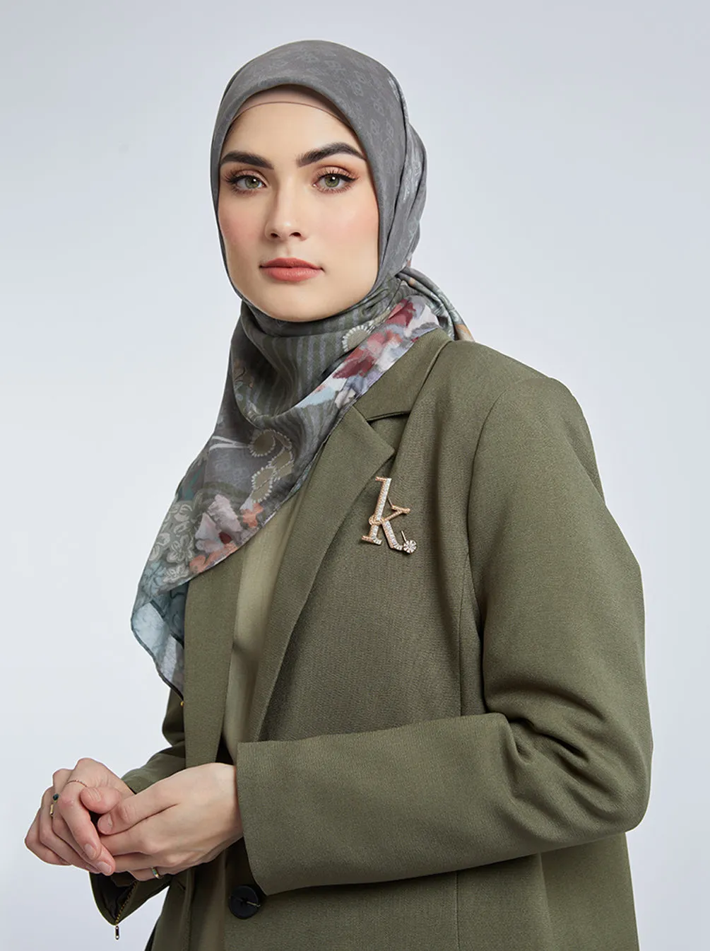 KIMMONIA SIGNATURE SCARF SHADOW