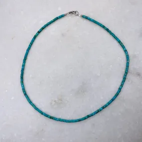 Kingman Turquoise Necklace 17"