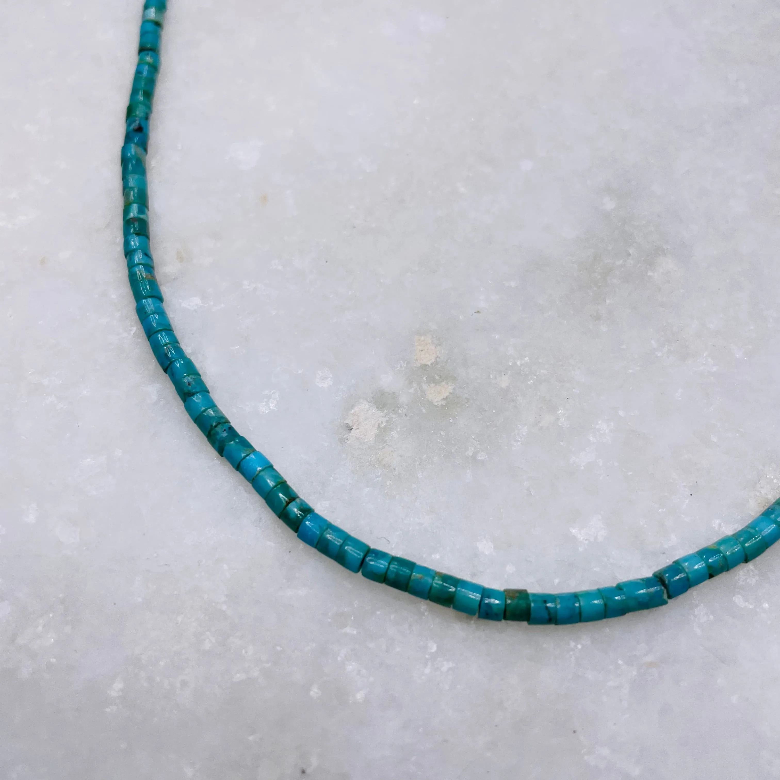 Kingman Turquoise Necklace 17"