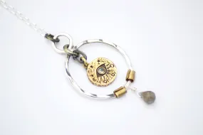 Labradorite Eye Necklace