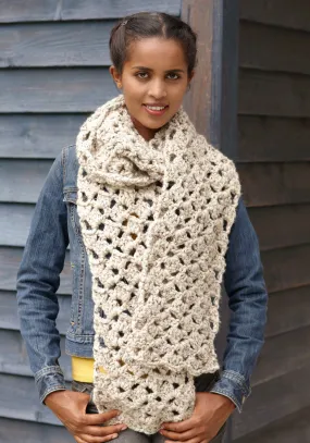 Lacy Scarf (Crochet) - Version 7