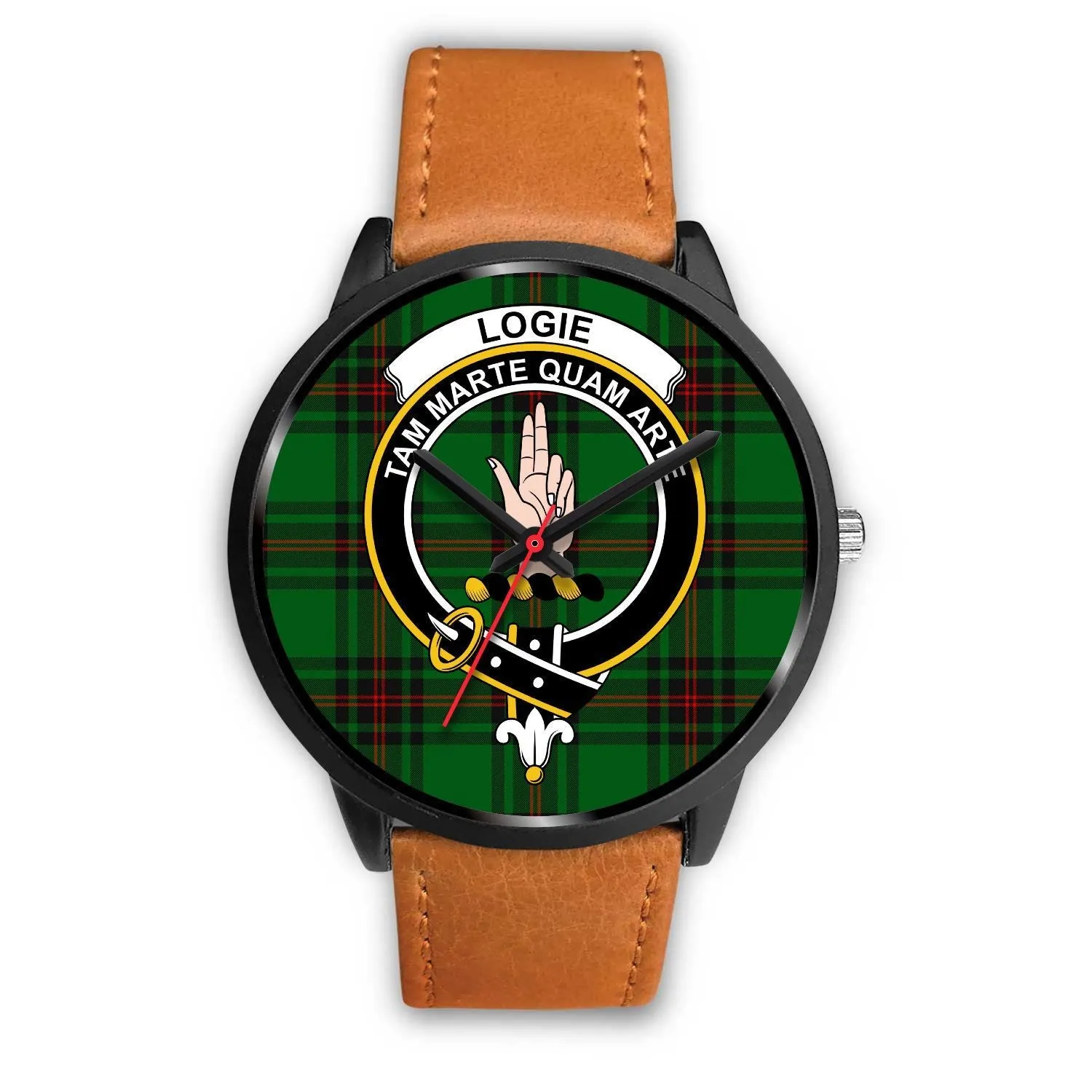 Logie Clan Badge Tartan Black Watch