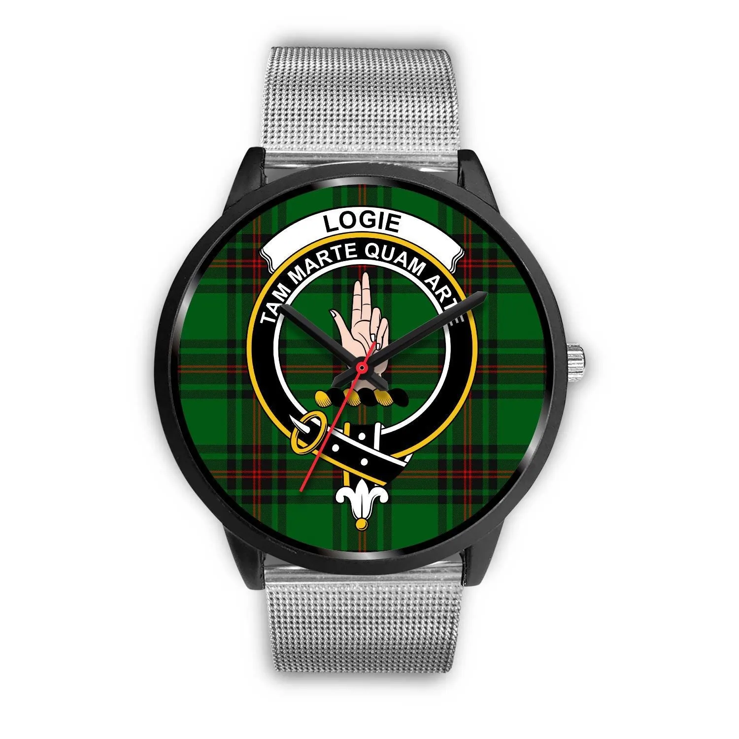 Logie Clan Badge Tartan Black Watch