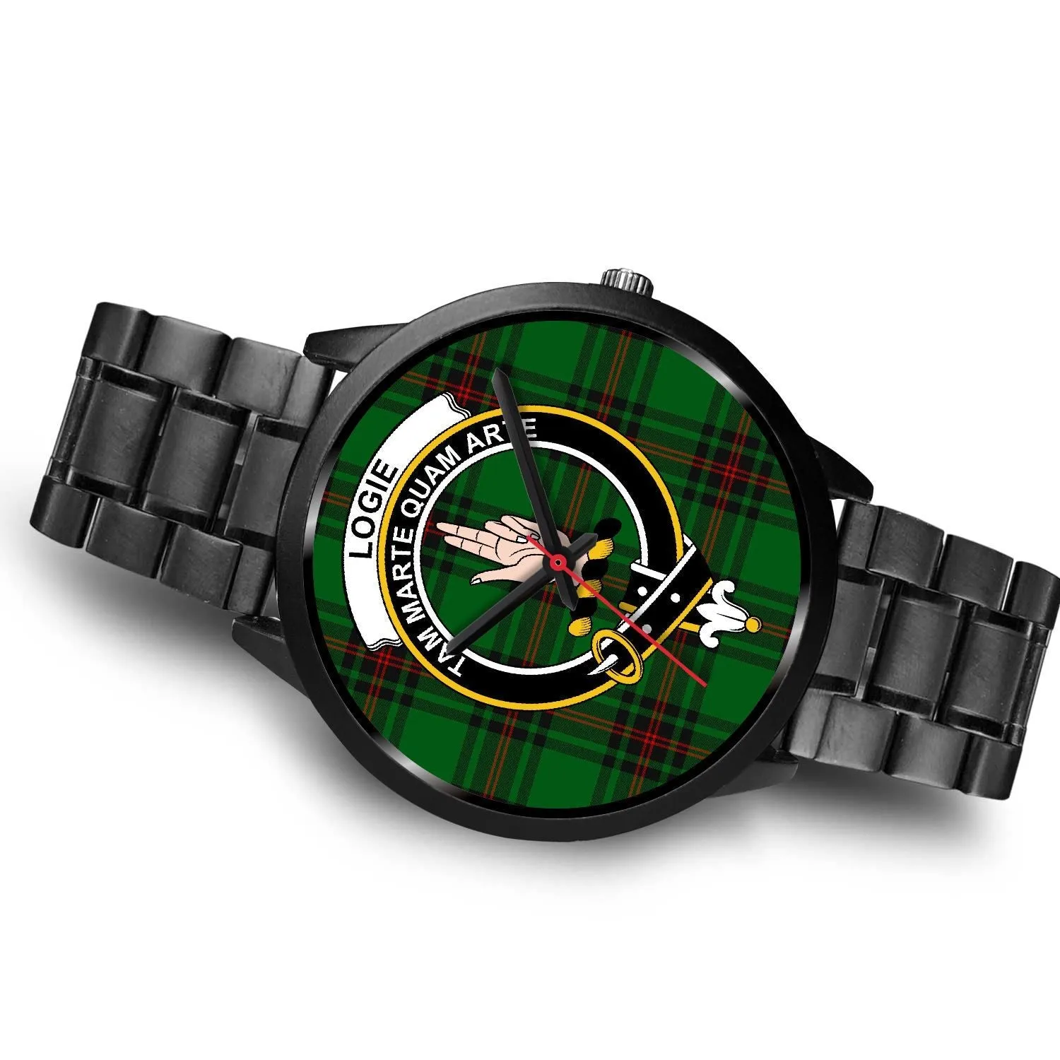 Logie Clan Badge Tartan Black Watch
