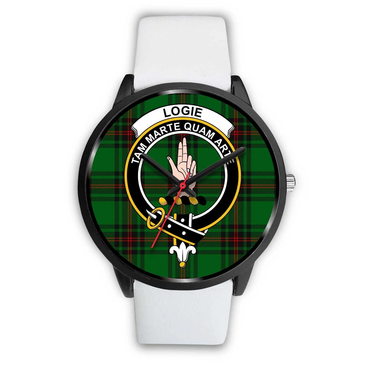 Logie Clan Badge Tartan Black Watch