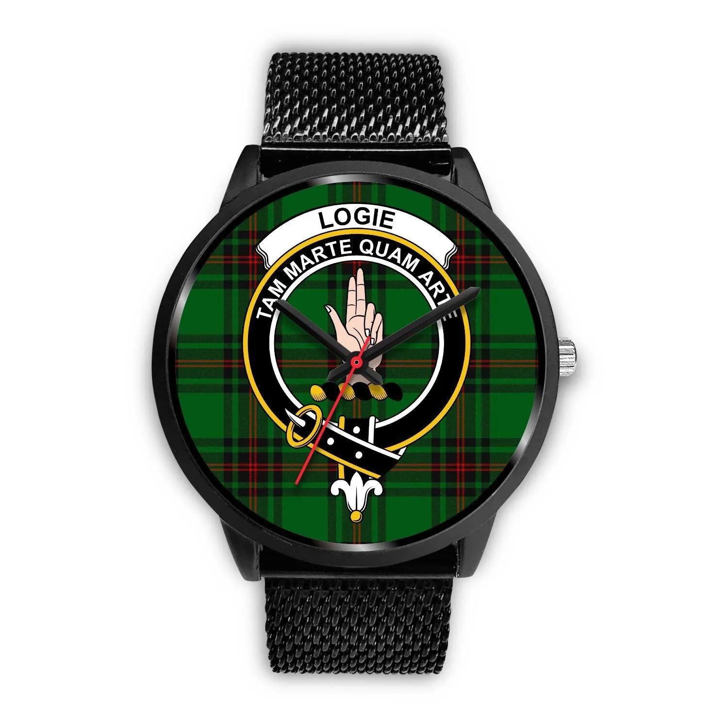 Logie Clan Badge Tartan Black Watch