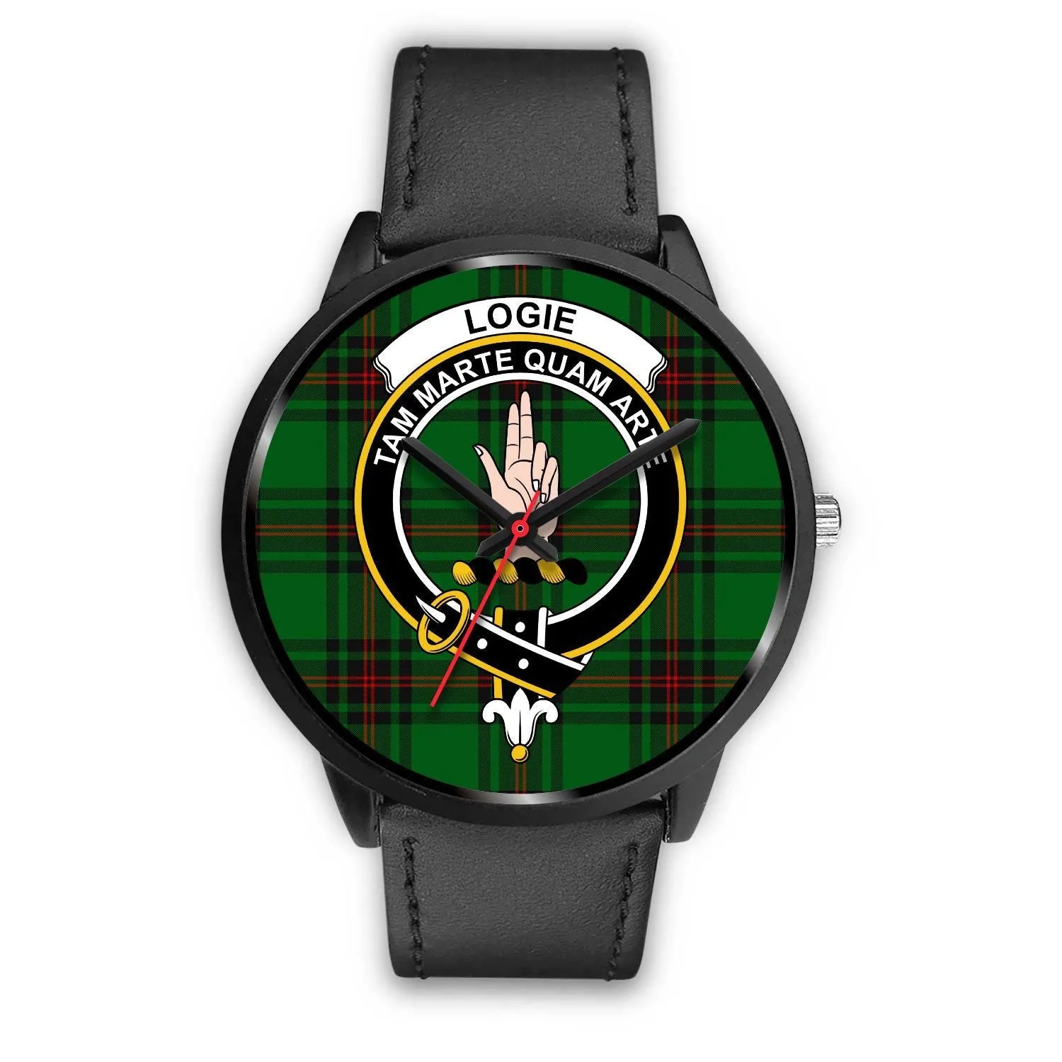 Logie Clan Badge Tartan Black Watch