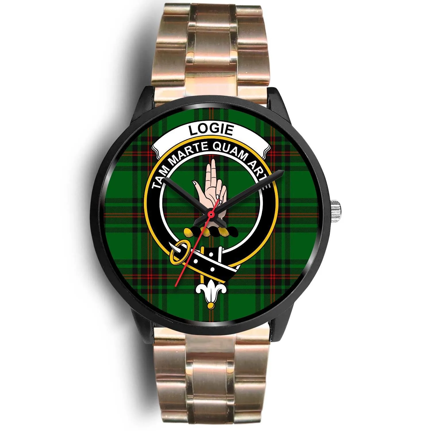 Logie Clan Badge Tartan Black Watch