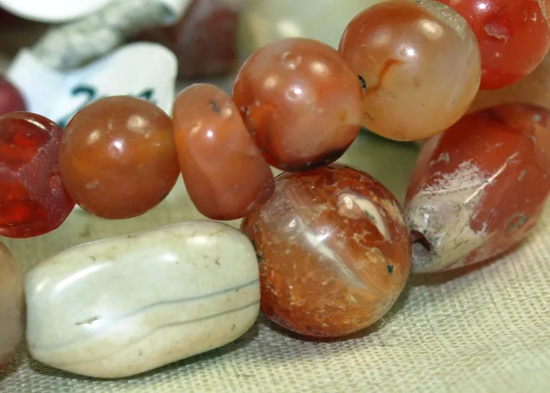 Lou Zeldis Collection of Mixed Semi-Precious Gemstone Beads