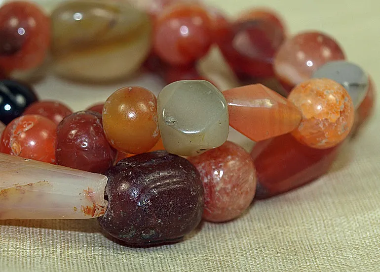 Lou Zeldis Collection of Mixed Semi-Precious Gemstone Beads