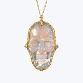 Medium Ethiopian Opal 18k One-of-a-Kind Necklace
