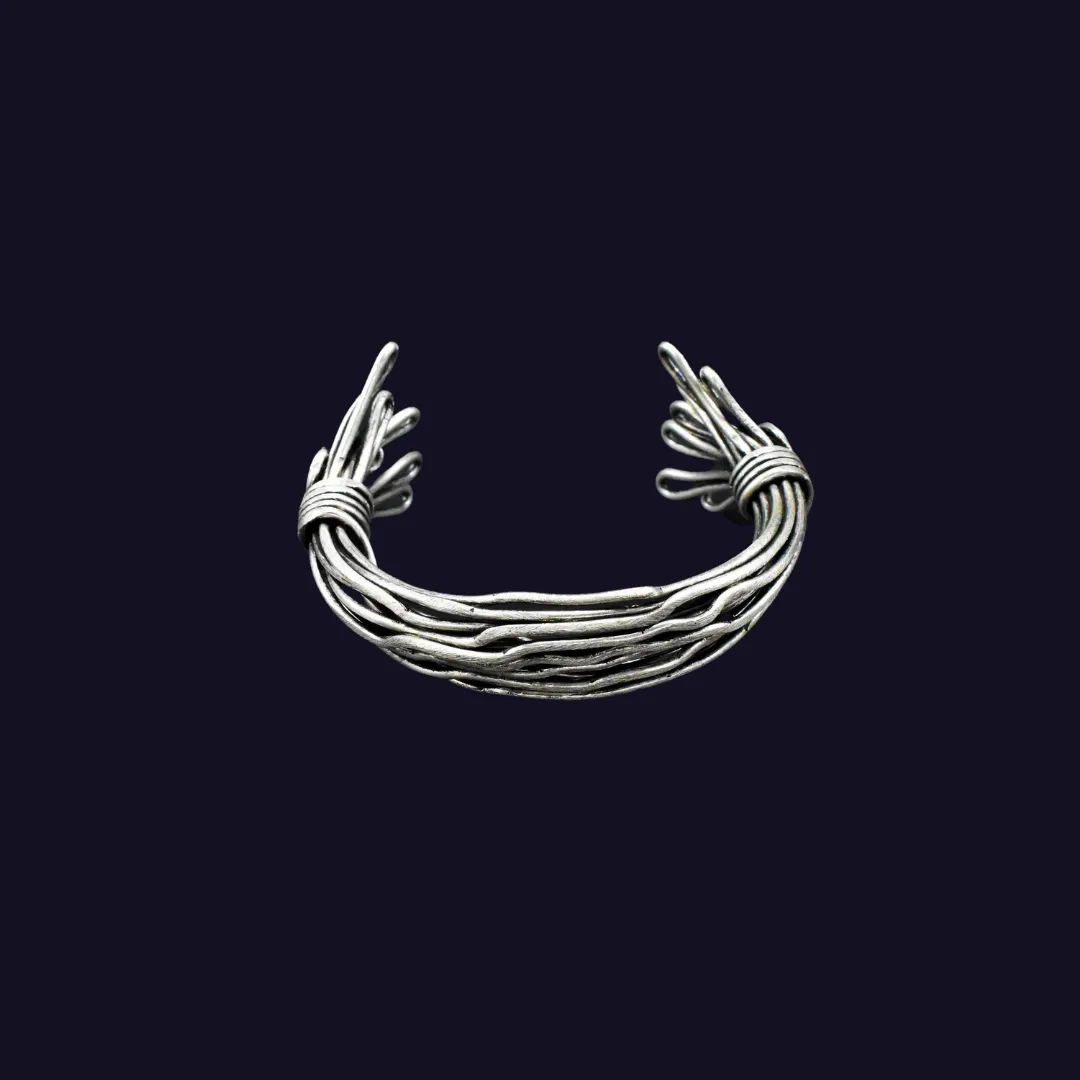 Men Pewter Bracelet - Unisex - Cuff