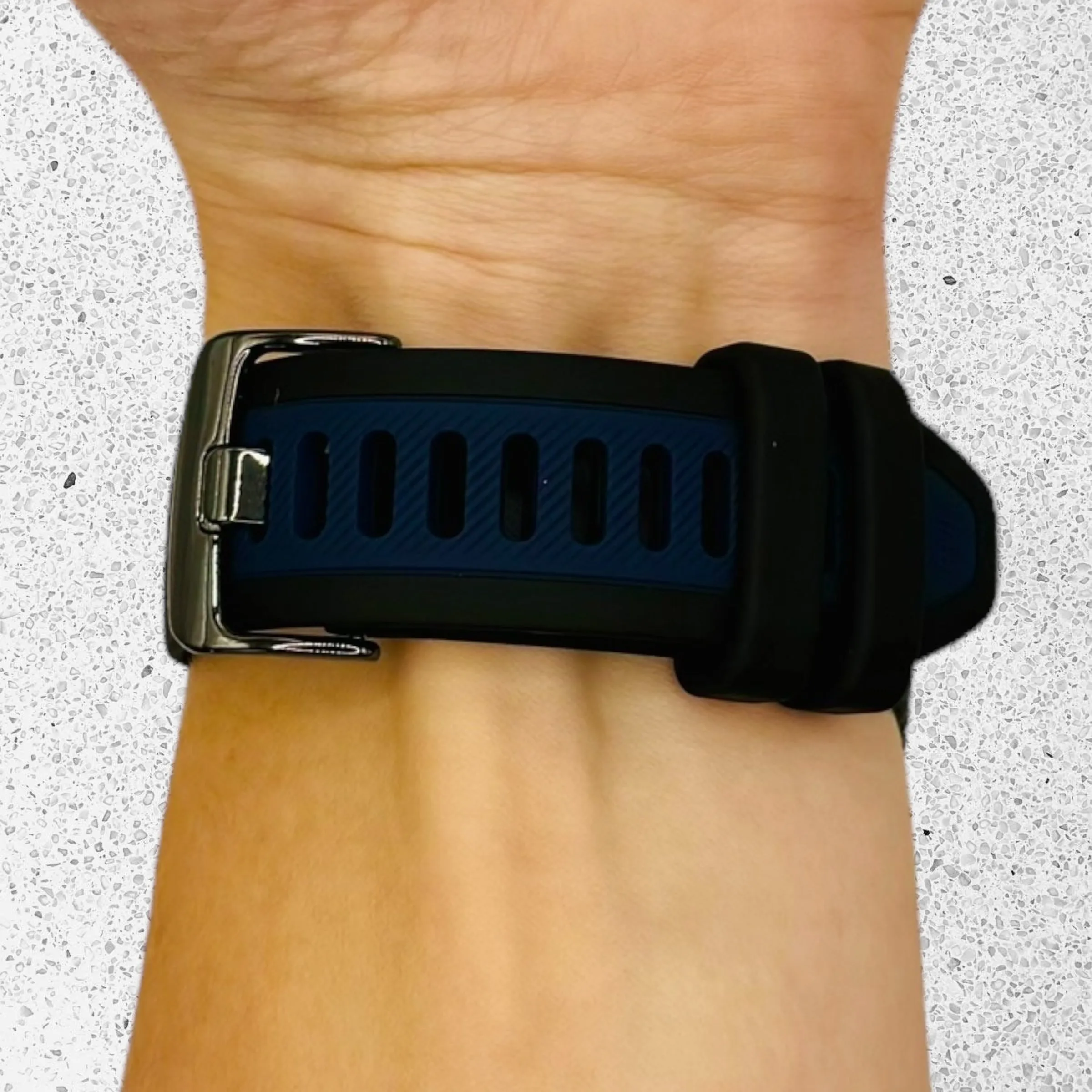 MVMT Chrono 40mm, Element & Powerlane Dual Colour Silicone Watch Straps