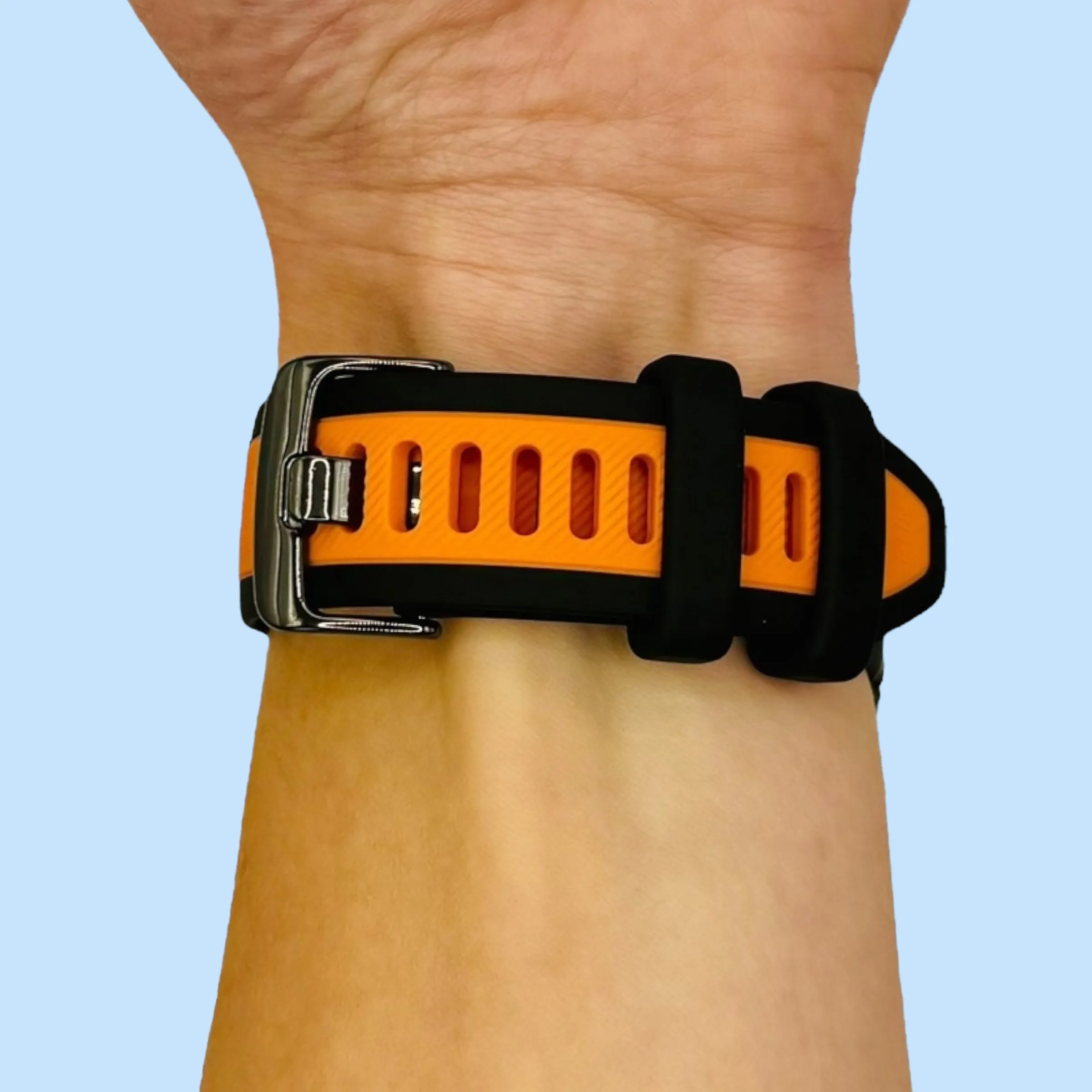 MVMT Chrono 40mm, Element & Powerlane Dual Colour Silicone Watch Straps