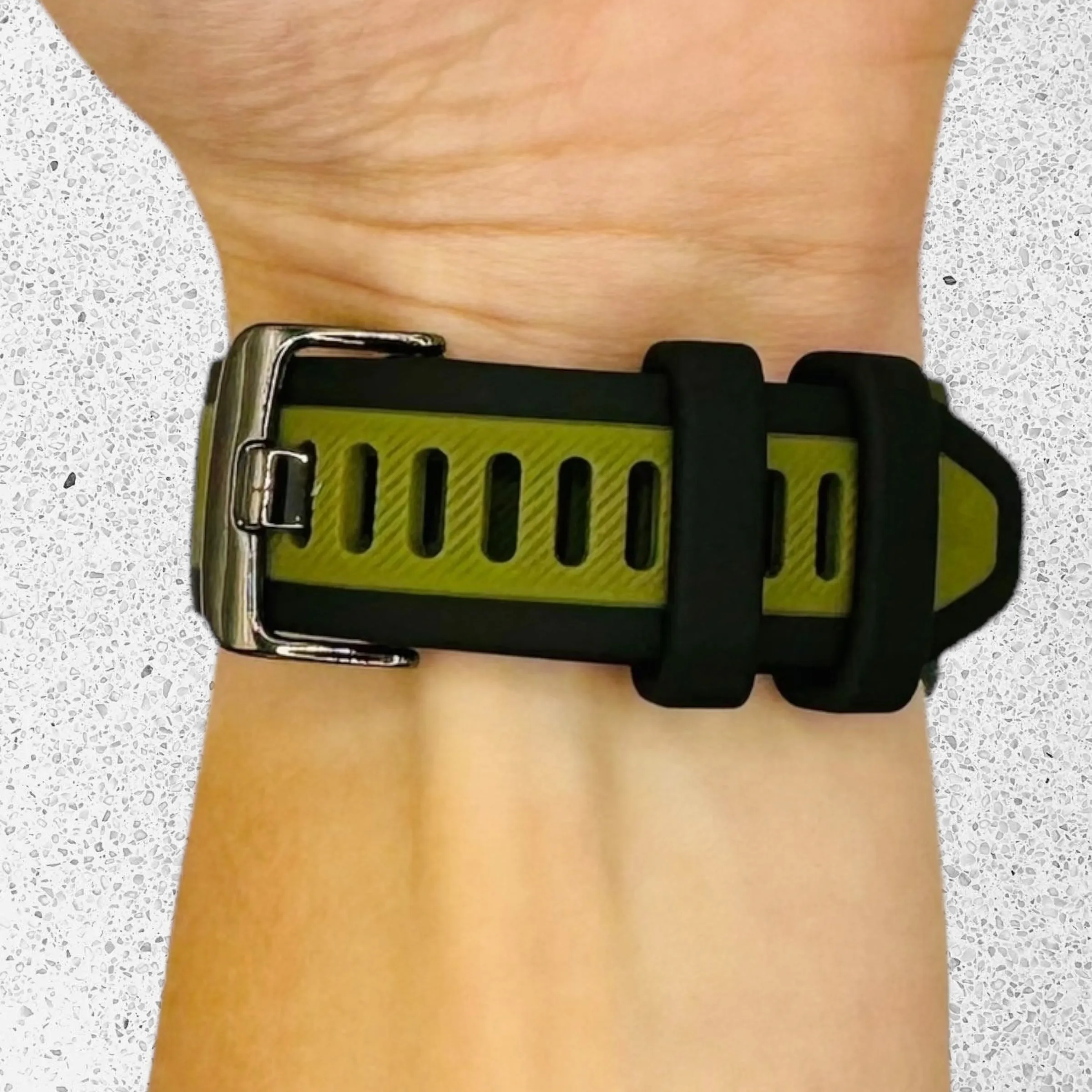 MVMT Chrono 40mm, Element & Powerlane Dual Colour Silicone Watch Straps