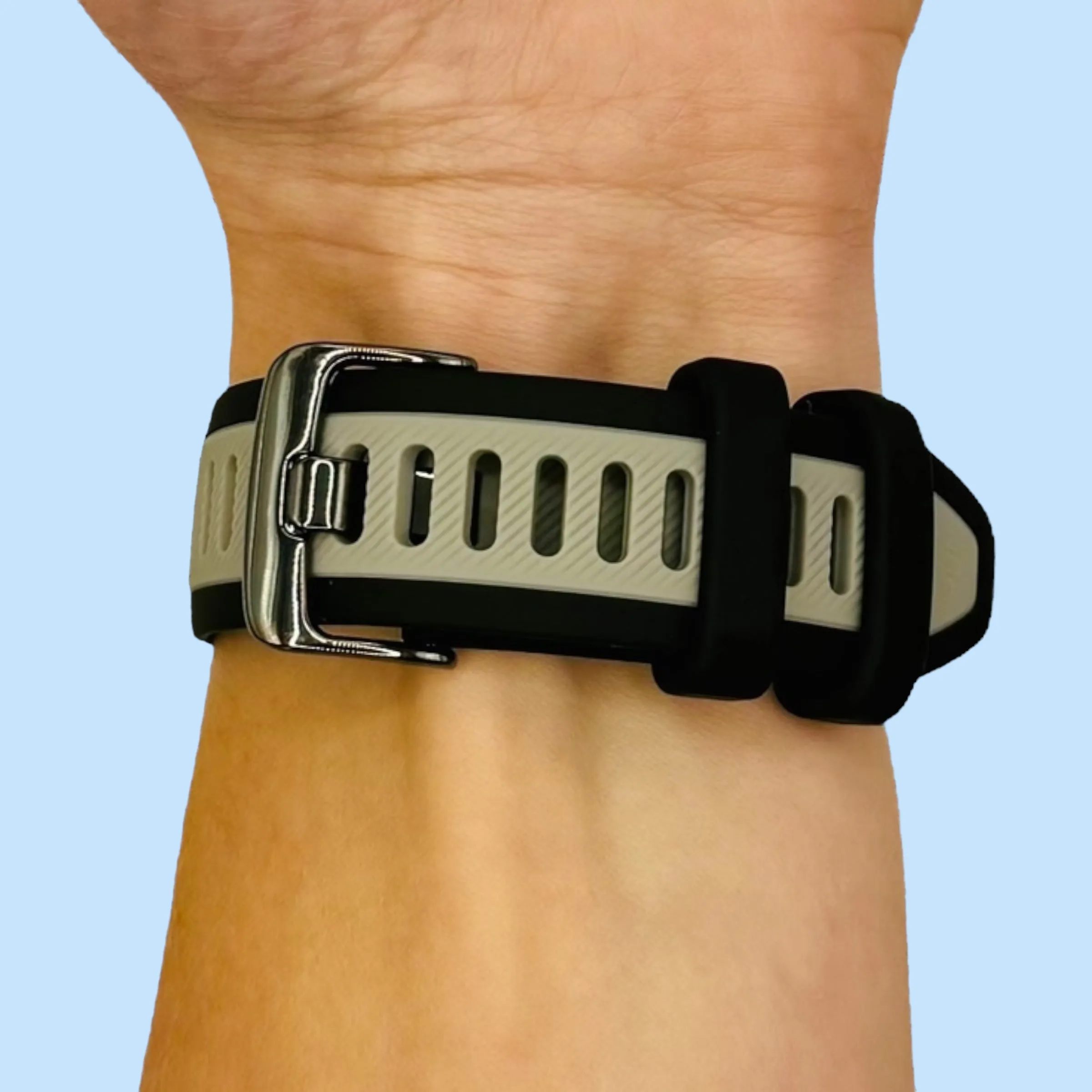 MVMT Chrono 40mm, Element & Powerlane Dual Colour Silicone Watch Straps