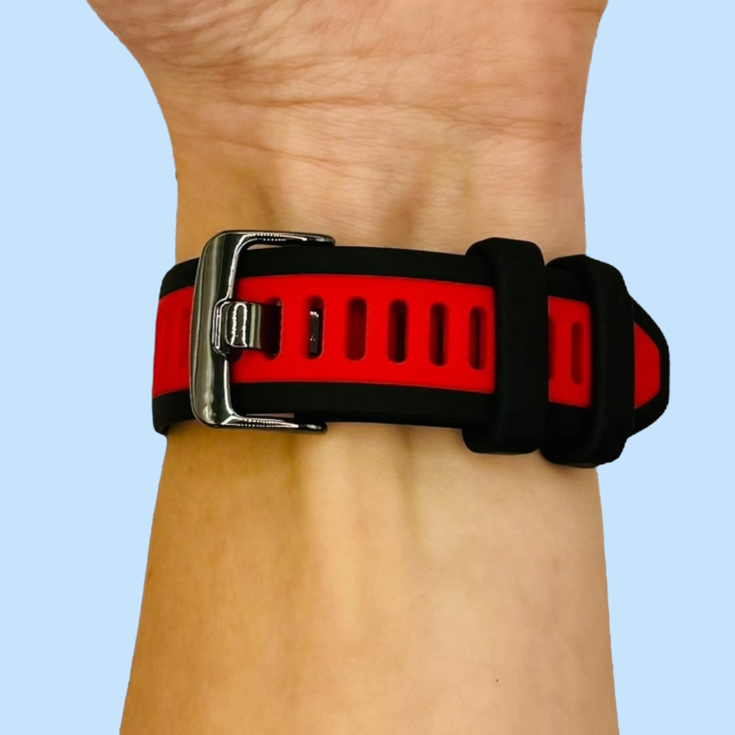 MVMT Chrono 40mm, Element & Powerlane Dual Colour Silicone Watch Straps