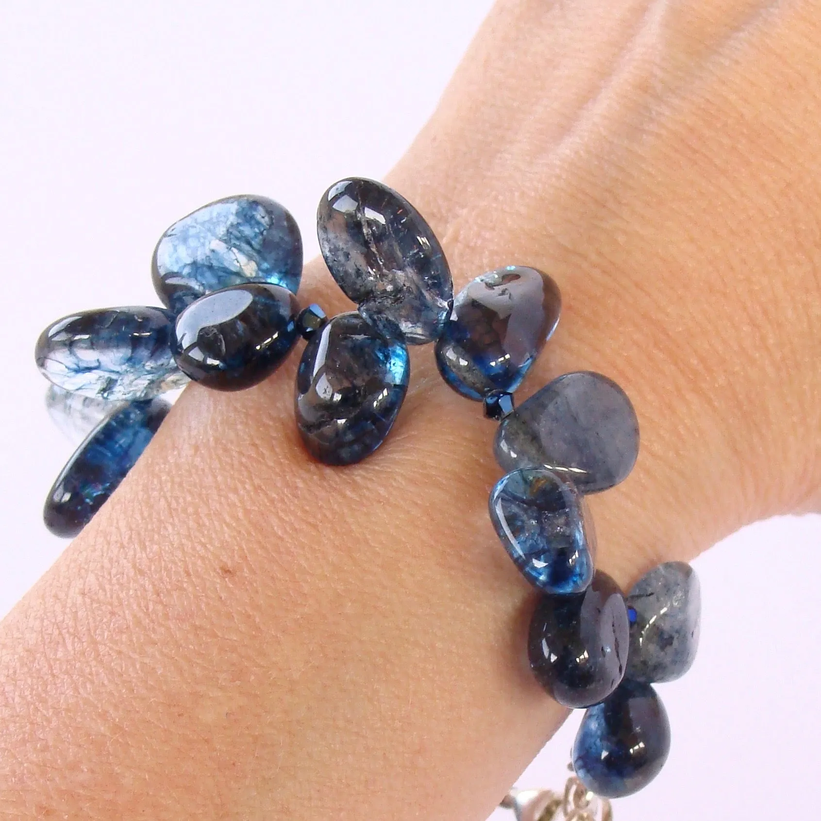 Mystery: Blue Gemstone Bracelet