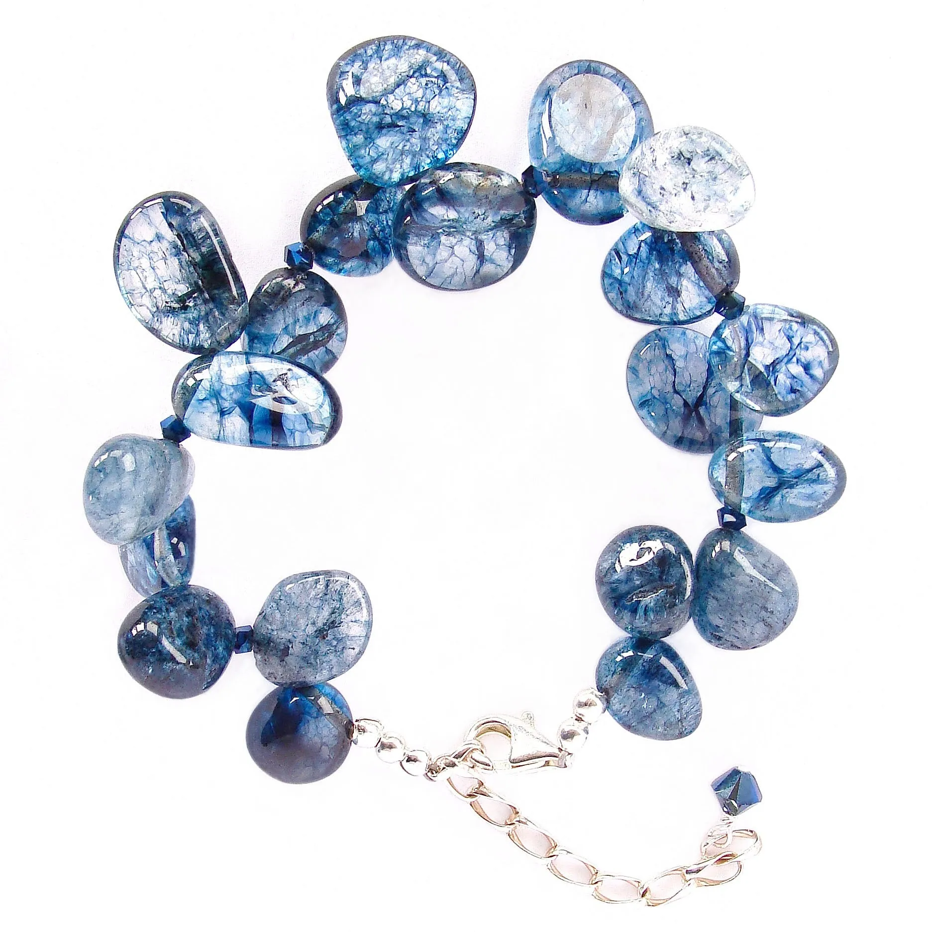Mystery: Blue Gemstone Bracelet