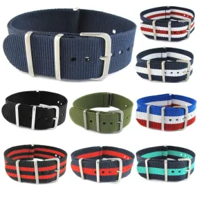 Nato Nylon Watch Straps Compatible with the Huawei Watch 3