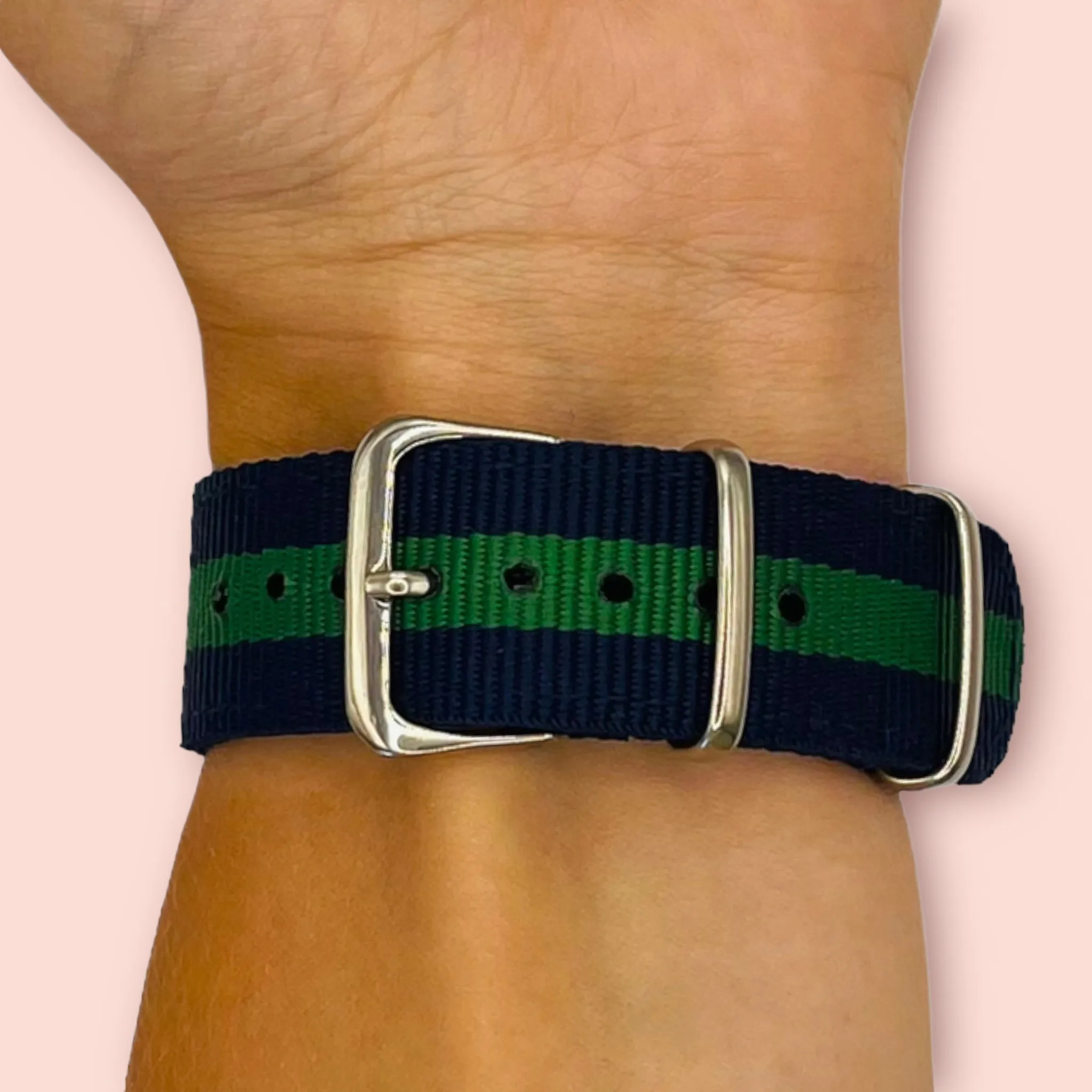 Nato Nylon Watch Straps Compatible with the Huawei Watch 3