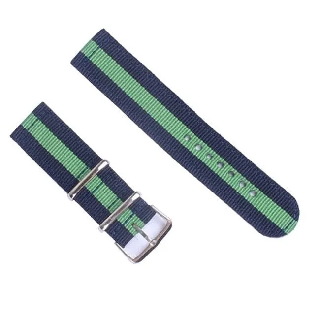 Nato Nylon Watch Straps Compatible with the Huawei Watch 3