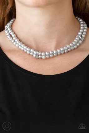 Necklace Put On Your Party Dress - Silver N247