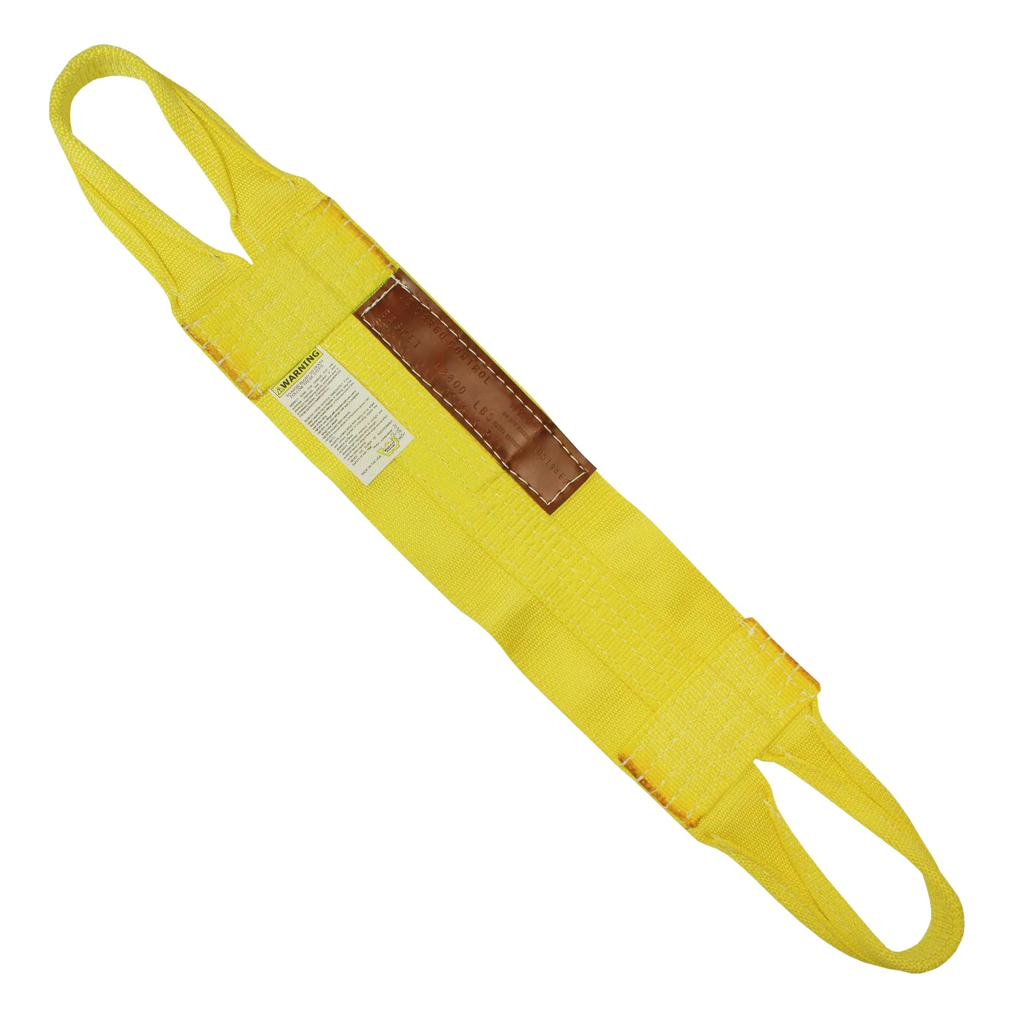 Nylon Lifting Sling - Continuous Eye Wide - 6" x  4' - 1-ply