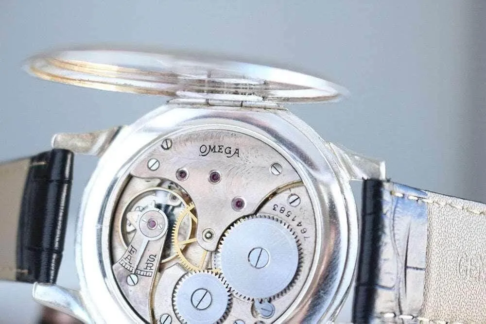 Omega Pocket Watch  Custom Wristwatch Masonic Dial 1932